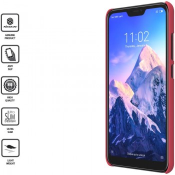 Raudonas shield idėklas + plėvelė (Xiaomi MI A2 LITE/REDMI 6 PRO) Raudonas shield idėklas + plėvelė (Xiaomi MI A2 LITE/REDMI 6 PRO)